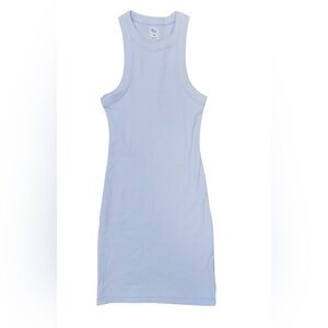TNA Light Blue Sleeveless Bodycon Rib Dress size 2XS